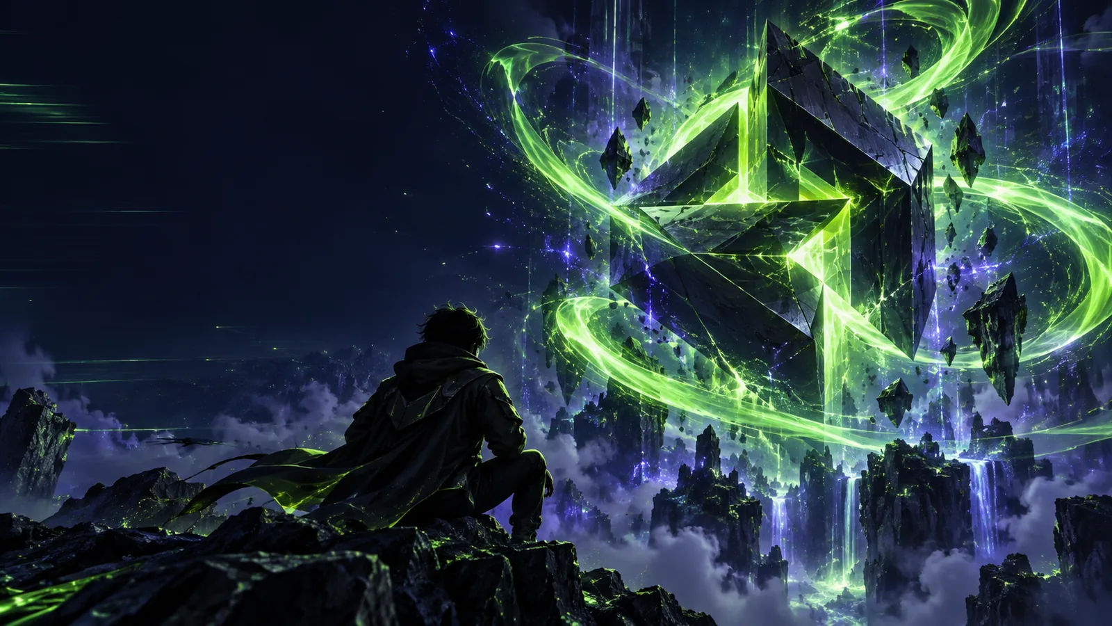 Imagen ilustrativa de una intro para un canal de YouTube